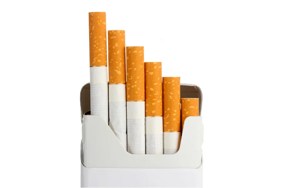 Premium blended tobacco cigarettes available at NEO Vape shop in Calgary, AB